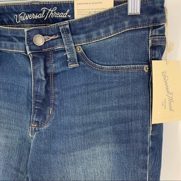 Universal Thread Mid Rise Jegging Dark Wash Size 2 NWT - Picture 5 of 9